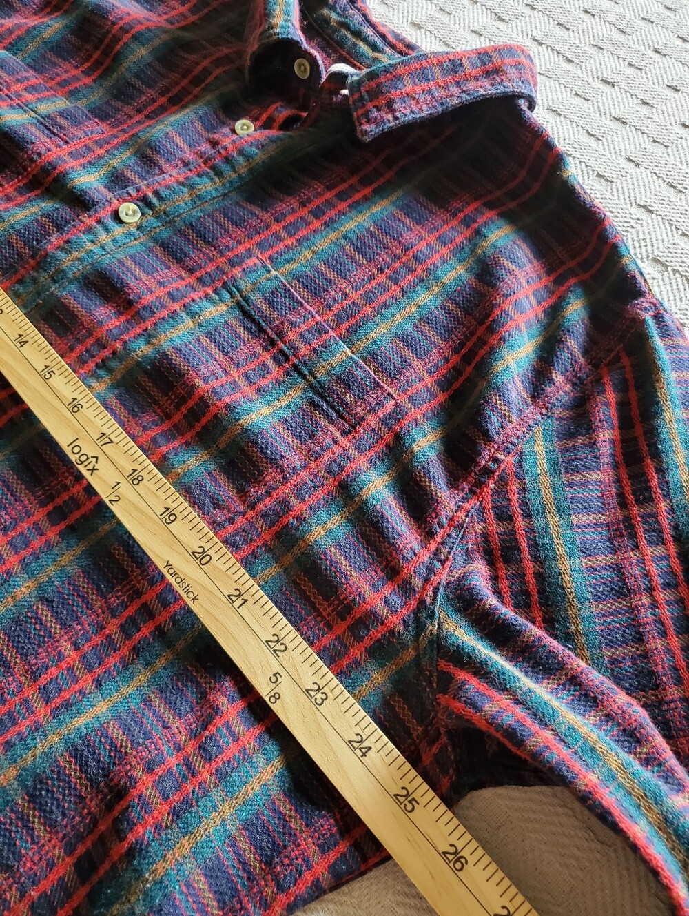 Carbon 2 Cobalt Men's Upper Echelon Plaid Flannel Shacket Shirt Jacket XL - Picture 10 of 13